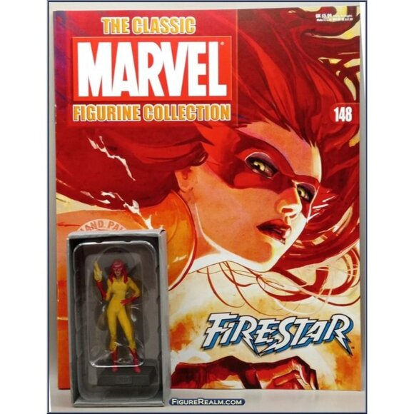 Eaglemoss 1:16 Classic Marvel Figurine‎ w/Book: Firestar #148 - Picture 1 of 1